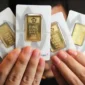 Harga Emas Antam Naik Tipis. ist