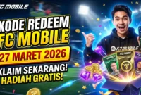 Kode Redeem FC Mobile 27 Maret 2026. Ilustrasi AI