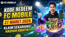 Kode Redeem FC Mobile 27 Maret 2026. Ilustrasi AI