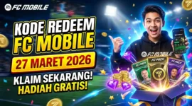 Kode Redeem FC Mobile 27 Maret 2026. Ilustrasi AI
