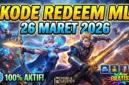 Kode Redeem ML 26 Maret 2026. Ilustrasi AI