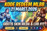 Kode Redeem ML 21 Maret 2026: Klaim Hadiah Gratis Hari Ini. Ilustrasi AI