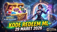 Kode Redeem ML 29 Maret 2026 Terbaru. Ilustrasi AI