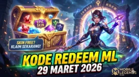 Kode Redeem ML 29 Maret 2026 Terbaru. Ilustrasi AI