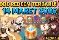 Kode Redeem Genshin Impact 14 Maret 2026. Ilustrasi AI