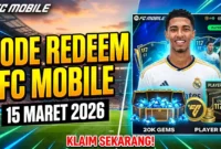 Kode Redeem FC Mobile Ramadhan 15 Maret 2026. Ilustrasi AI