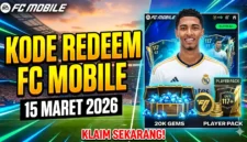 Kode Redeem FC Mobile Ramadhan 15 Maret 2026. Ilustrasi AI