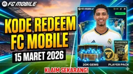 Kode Redeem FC Mobile Ramadhan 15 Maret 2026. Ilustrasi AI