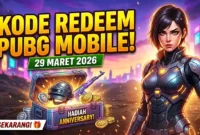 Kode Redeem PUBG Mobile 29 Maret 2026. Ilustrasi AI