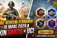 PUBG Mobile Redeem Code 18 Maret 2026. Ilustrasi AI