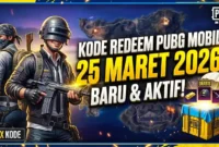 Kode Redeem PUBG Mobile 25 Maret 2026. Ilustrasi AI