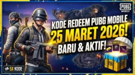Kode Redeem PUBG Mobile 25 Maret 2026. Ilustrasi AI