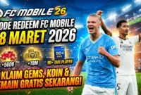 Kode Redeem FC Mobile Terbaru 28 Maret 2026. Ilustrasi AI