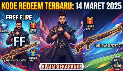Kode Redeem FF 14 Maret 2026 Terbaru
