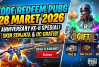 Kode Redeem PUBG Mobile Maret 2026 Terbaru. Ilustrasi AI