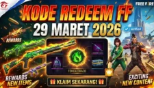 Kode Redeem FF 29 Maret 2026. Ilustrasi AI