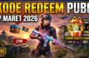 Kode Redeem PUBG 17 Maret 2026, Banyak Hadiah Gratis Menarik. Ilustrasi AI