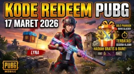 Kode Redeem PUBG 17 Maret 2026, Banyak Hadiah Gratis Menarik. Ilustrasi AI