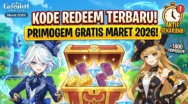 Kode Redeem Genshin Impact 31 Maret 2026. Ilustrasi AI