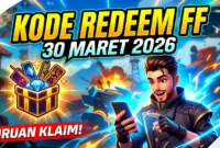 Kode Redeem Free Fire 30 Maret 2026. Ilustrasi AI