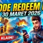 Kode Redeem Free Fire 30 Maret 2026. Ilustrasi AI