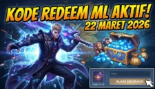 Kode Redeem ML 22 Maret 2026 Terbaru, Buruan Klaim. Ilustrasi AI