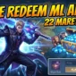 Kode Redeem ML 22 Maret 2026 Terbaru, Buruan Klaim. Ilustrasi AI