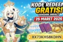 Kode Redeem Genshin Impact 25 Maret 2026. Ilustrasi AI