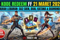 Ini Kode Redeem FF Spesial Lebaran 21 Maret 2026 Masih Aktif. Ilustrasi AI