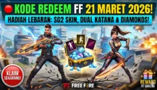 Ini Kode Redeem FF Spesial Lebaran 21 Maret 2026 Masih Aktif. Ilustrasi AI