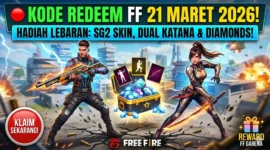 Ini Kode Redeem FF Spesial Lebaran 21 Maret 2026 Masih Aktif. Ilustrasi AI