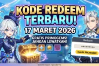 Kode Redeem Genshin Impact Terbaru Maret 2026. Ilustrasi AI