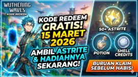 Kode Redeem Wuthering Waves 15 Maret 2026. Ilustrasi AI