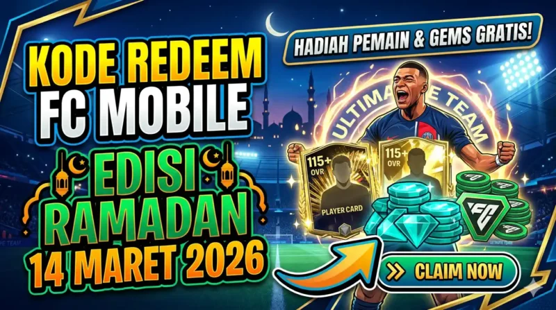Kode Redeem FC Mobile 14 Maret 2026. Ilustrasi AI