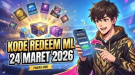 Kode Redeem Mobile Legends 24 Maret 2026. Ilustrasi AI