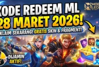 Kode Redeem Mobile Legends Terbaru 28 Maret 2026. Ilustrasi AI