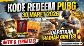 Kode Redeem PUBG Mobile 30 Maret 2026. Ilustrasi AI