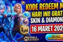 Kode Redeem ML 16 Maret 2026 Terbaru, Klaim Skin dan Diamond Gratis. Ilustrasi AI