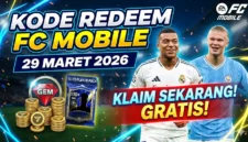 Kode Redeem FC Mobile 29 Maret 2026. Ilustrasi AI