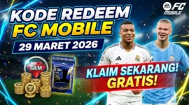 Kode Redeem FC Mobile 29 Maret 2026. Ilustrasi AI