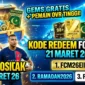 Kode Redeem FC Mobile 21 Maret 2026: Hadiah Lebaran Gratis, Buruan Klaim. Ilustrasi AI