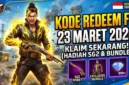 Kode Redeem FF 23 Maret 2026. Ilustrasi AI