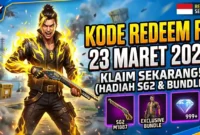 Kode Redeem FF 23 Maret 2026. Ilustrasi AI