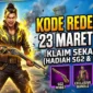 Kode Redeem FF 23 Maret 2026. Ilustrasi AI