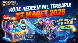 Kode Redeem Mobile Legends 27 Maret 2026. Ilustrasi AI