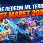 Kode Redeem Mobile Legends 27 Maret 2026. Ilustrasi AI