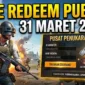 Kode Redeem PUBG Mobile 31 Maret 2026. Ilustrasi AI