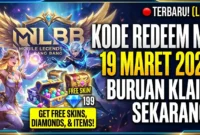 Kode Redeem ML 19 Maret 2026 Terbaru. Ilustrasi AI