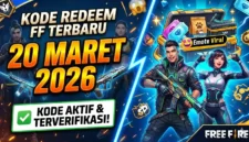 Kode Redeem FF 20 Maret 2026. Ilustrasi AI