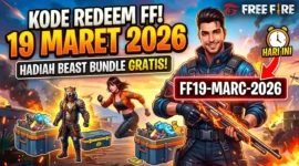 Kode Redeem Free Fire 19 Maret 2026. Ilustrasi AI
